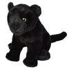 Wild Republic Jaguar Black Stuffed Animal, 12" Plush Toy, Eco-Friendly Recycled Material, Model 19414