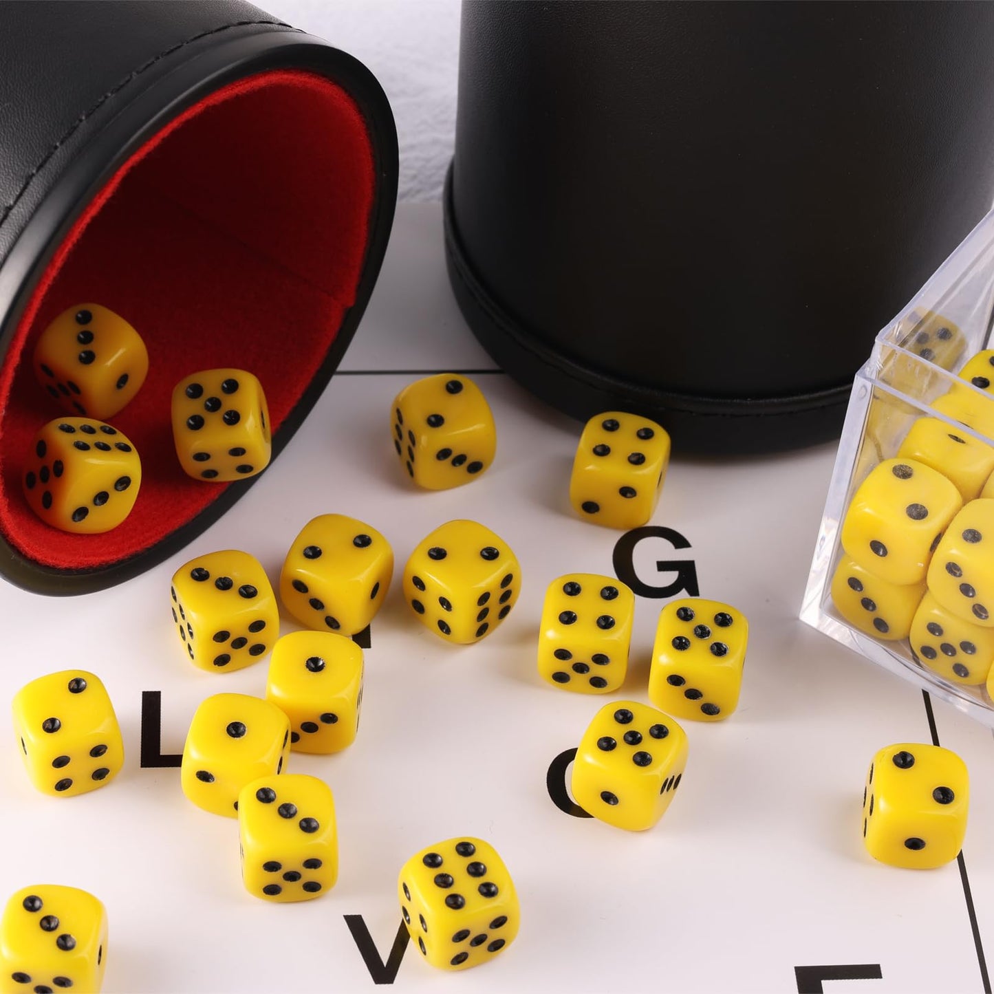 36 Pieces 12Mm 6 Sided Mini Dice Set,D6 Game Dice Set,6 Sided Standard Game Dice For Board Games Dice Games Classroom Teaching D
