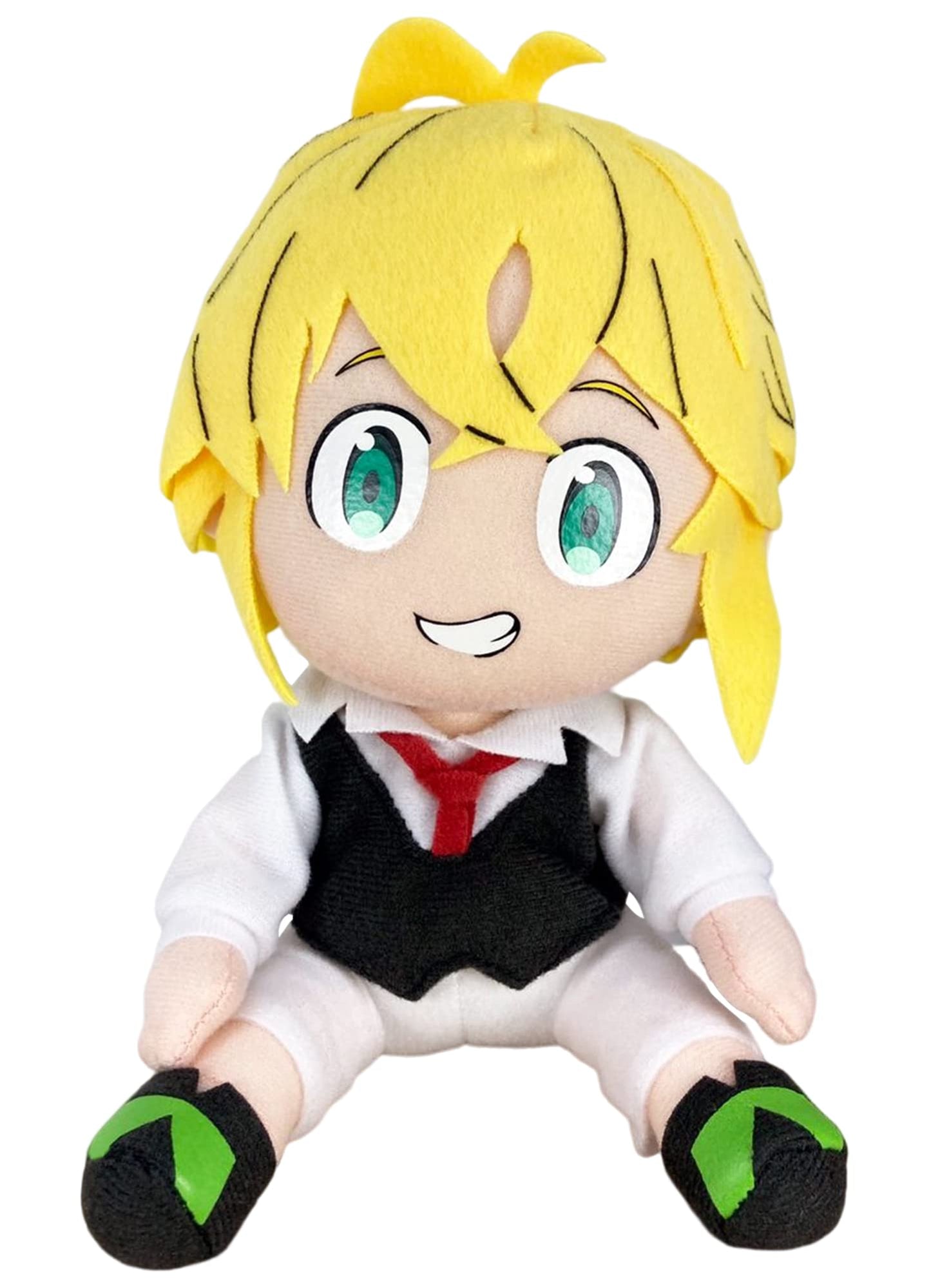 Great Eastern Entertainment The Seven Deadly Sins Meliodas Sitting Post Plush 7'