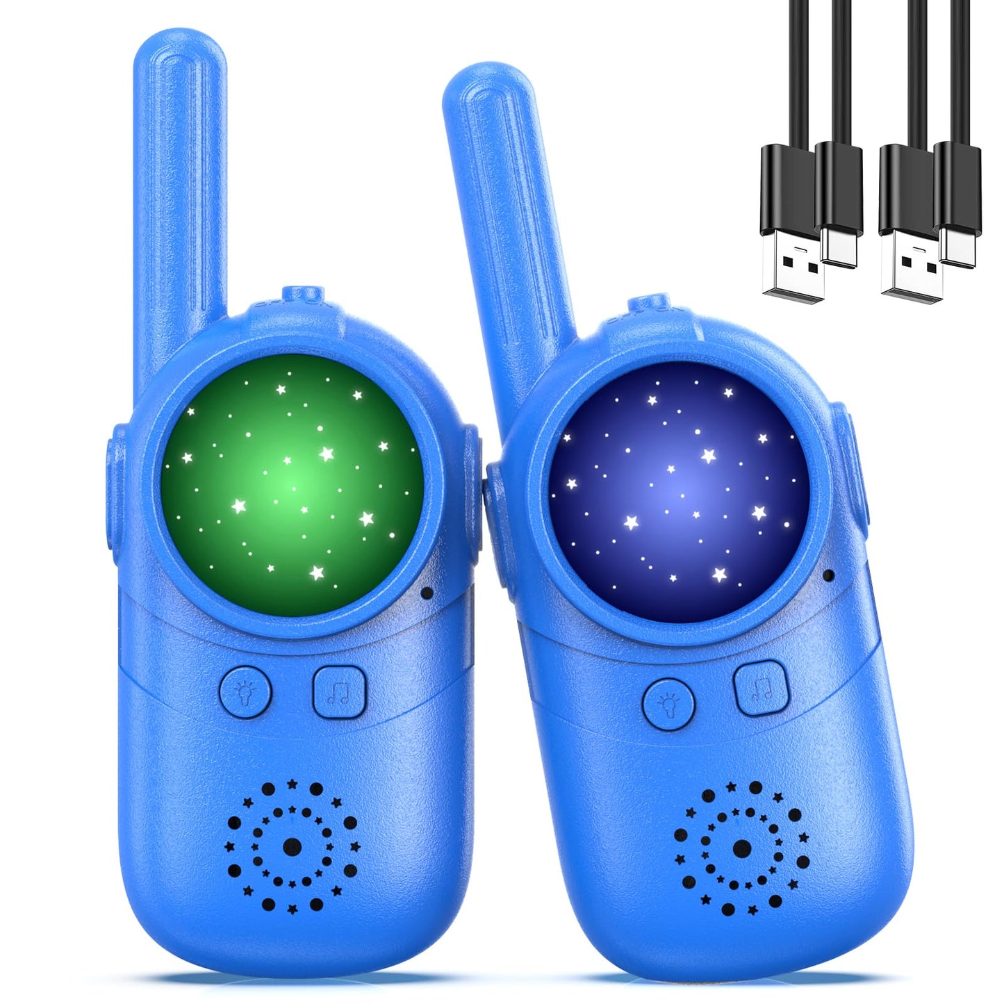 Inspireyes Walkies Talkies For Kids, 3 4 5 Year Old Girl Gifts, 2 Pack Birthday Gifts For 3 4 5 6-8 Year Old Boys, Toddler Toys