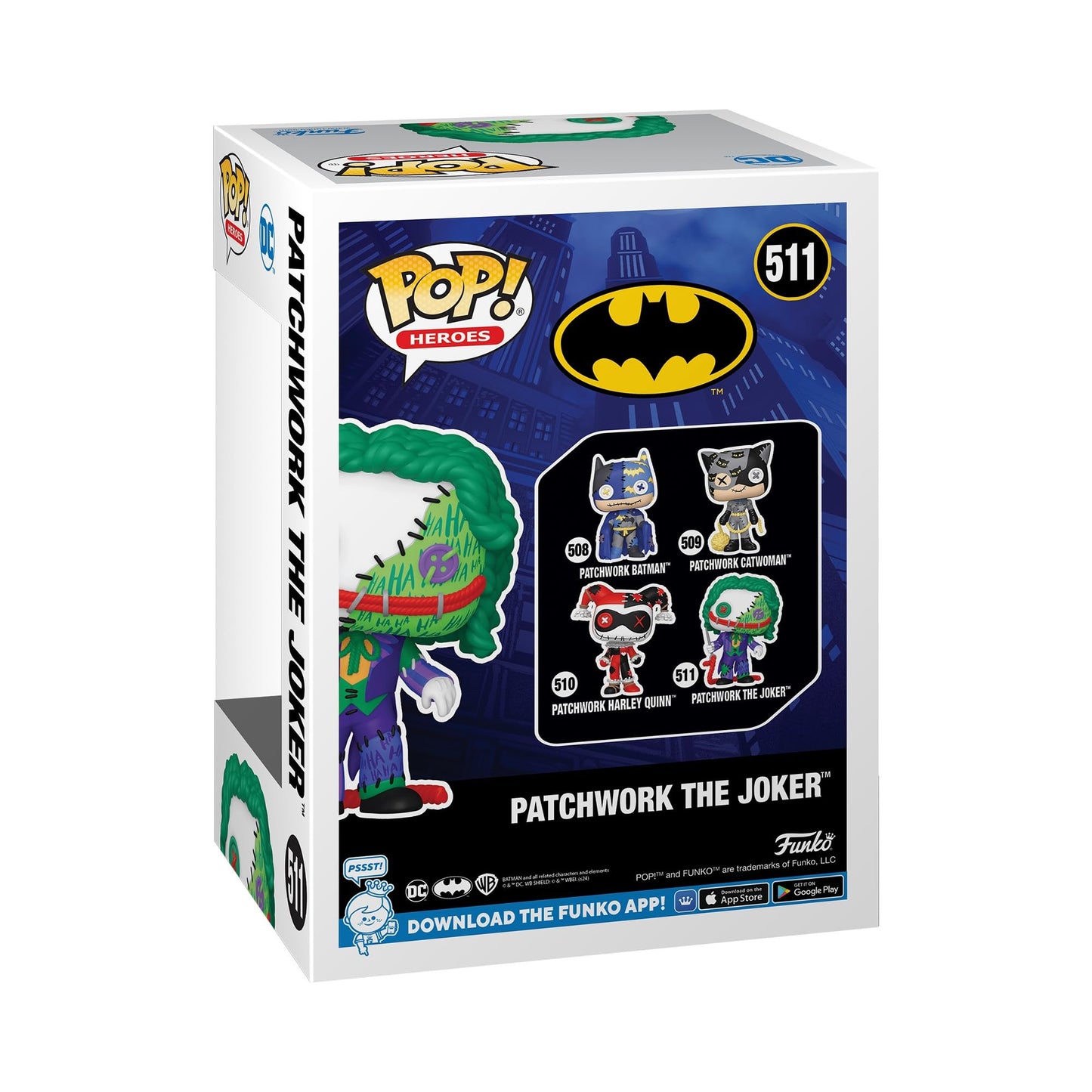 Funko POP! Animation: Patchwork The Joker - Collectible Vinyl Figure for Kids & Adults - Official DC Comics Merchandise