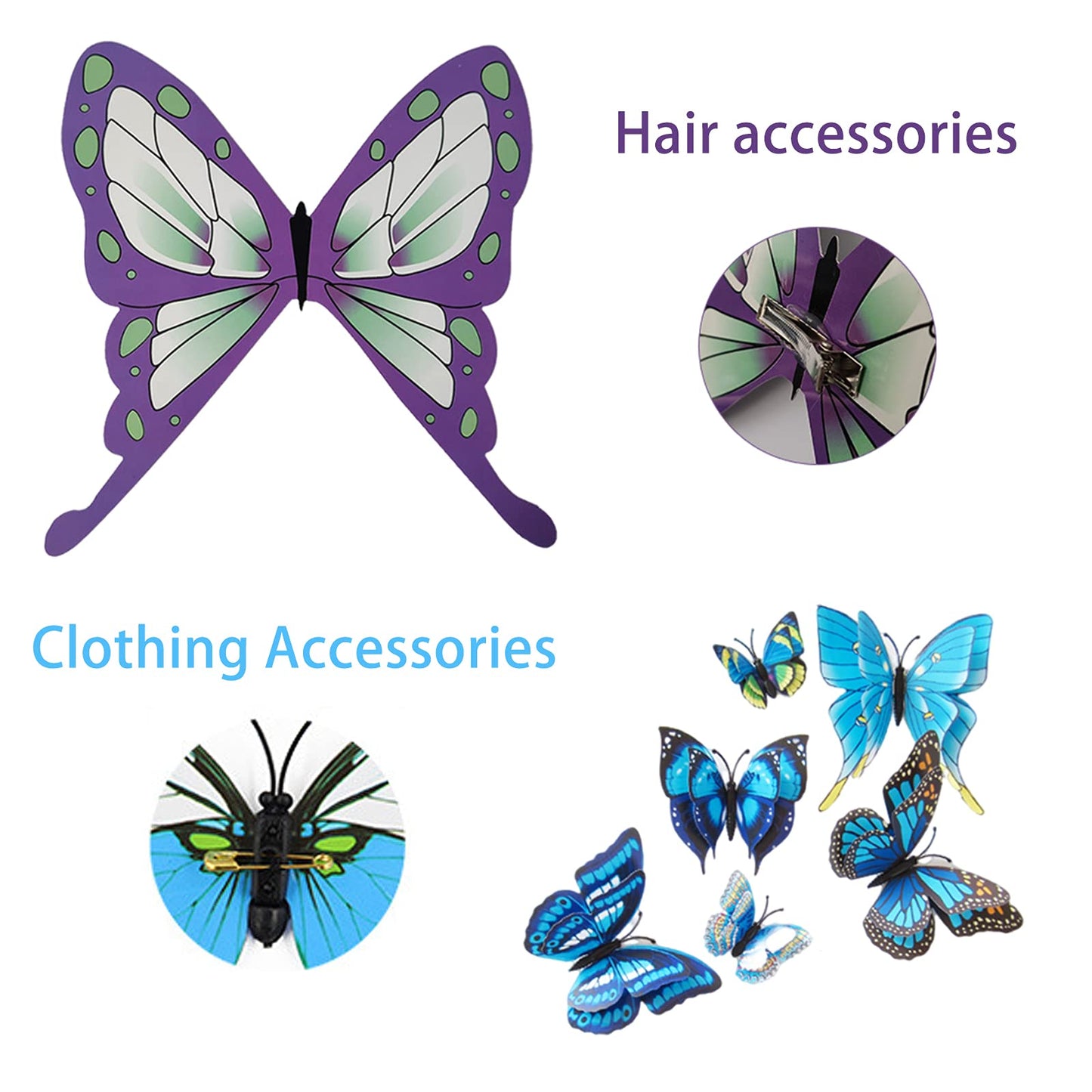 Vzqi Halloween Cosplay Kids Costumes Kochou Shinobu Girls Anime Kimono Halloween White Cloak S