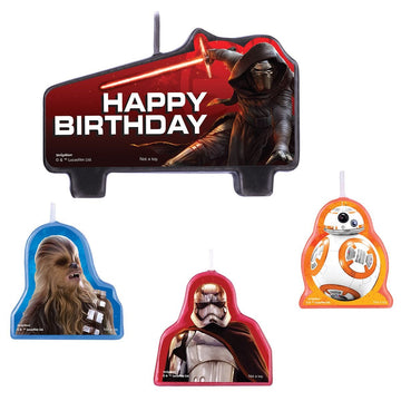 Star Wars Episode VII Birthday Candle Set