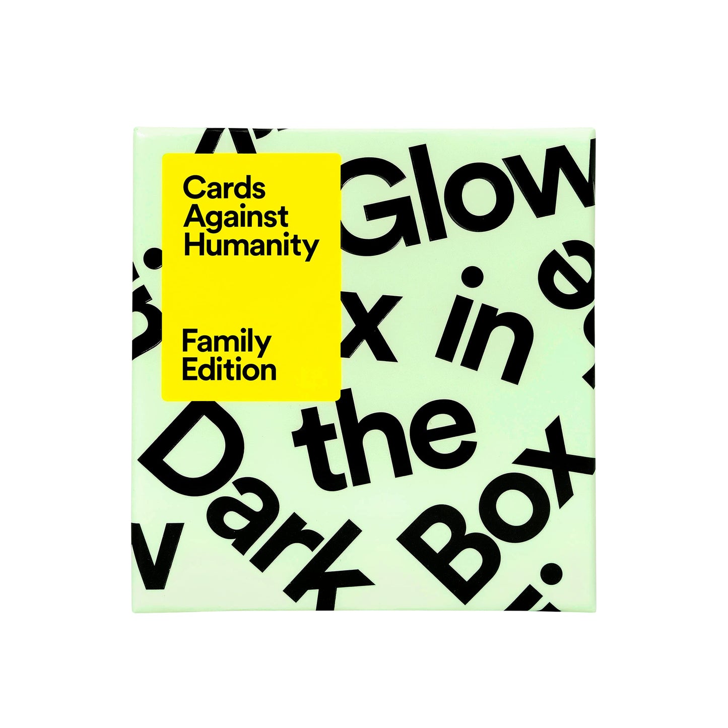 Cards Against Humanity Family Edition: Glow In The Dark Box  300-Card Expansion