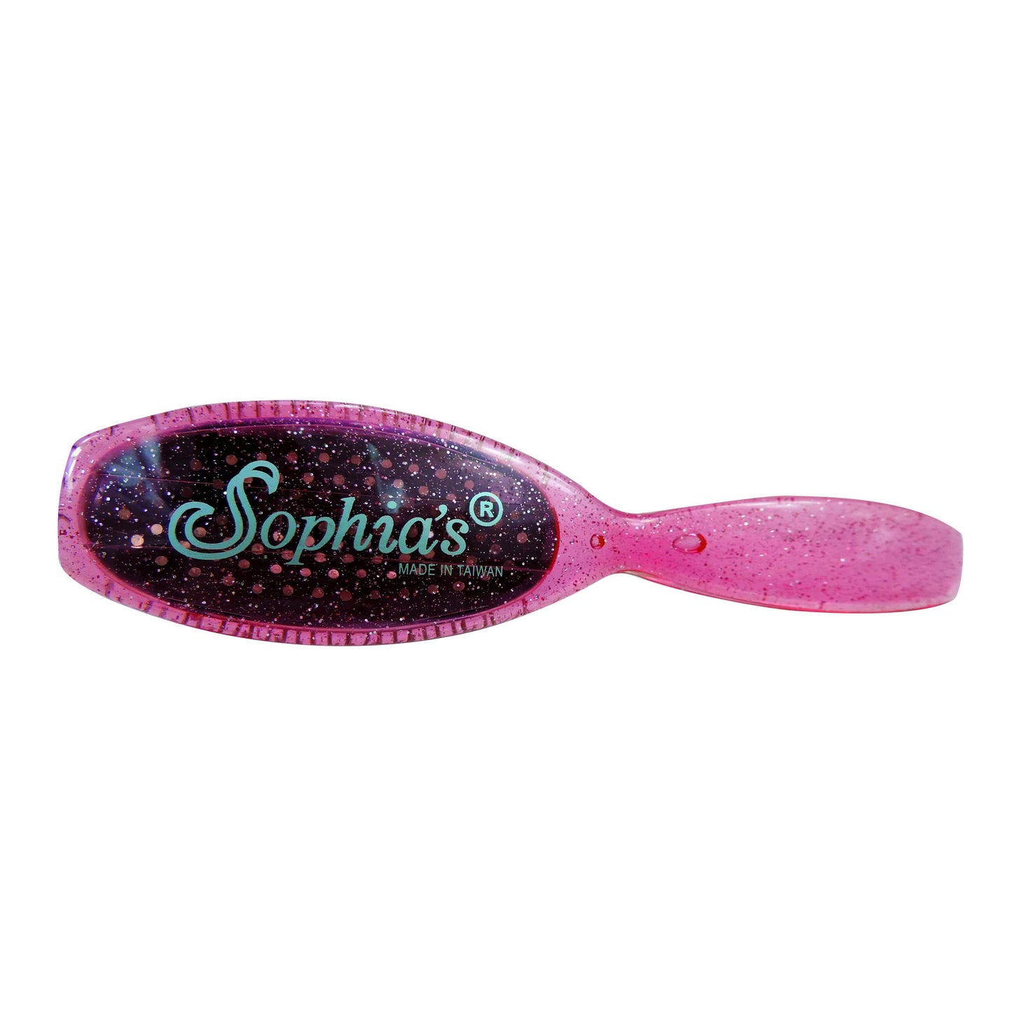 Sophia'S 18' Glittery Hot Pink Doll Hairbrush, Ideal For Wig-Like Hair
