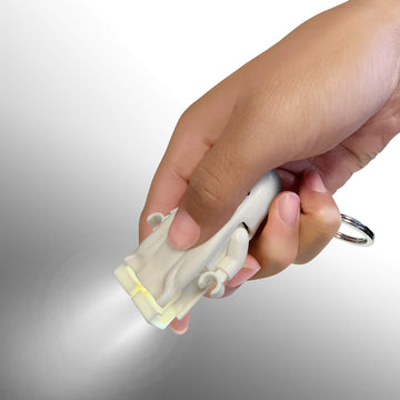 Lego Monster Fighters - Large 3 Inch Tall Figure Keychain Light - Ghost (Ke48H)