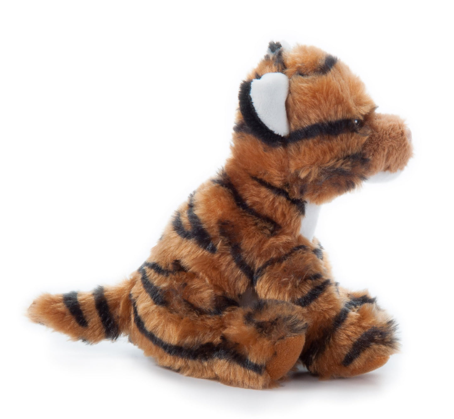 The Petting Zoo Tiger Stuffed Animal Plushie, Gifts For Kids, Wild Onez Babiez Zoo Animals, Orange Tiger Plush Toy 6 Inches