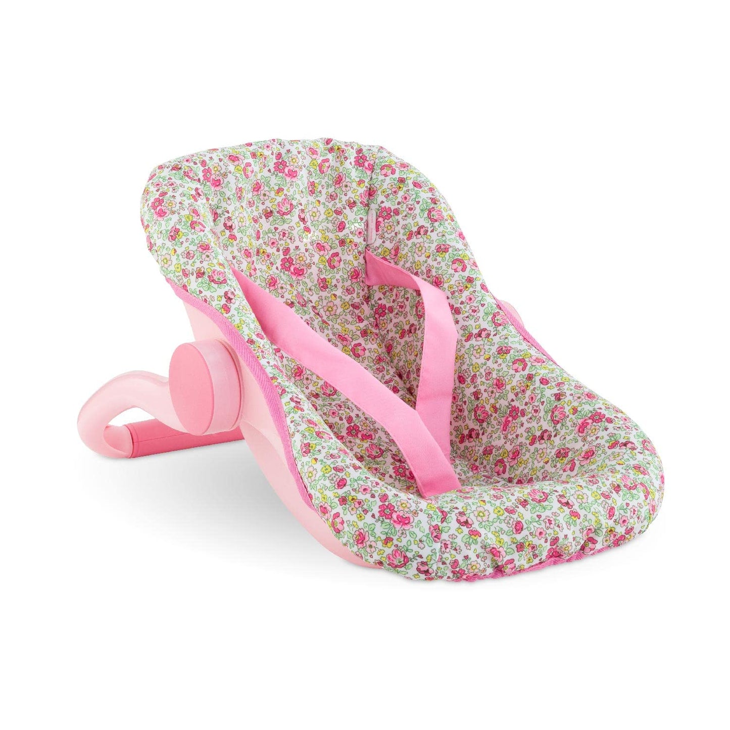 Corolle Baby Doll Carrier And Bed With Rotating Handle And Straps - Mon Grand Poupon Accessories Fit 14' And 17' Dolls, For Kids Ages 3 Years And Up, Floral