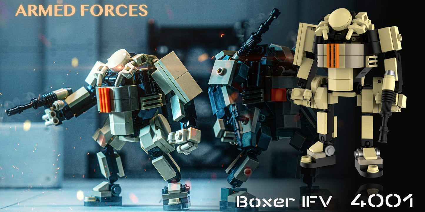 Mybuild Mecha Frame Armed Forces Boxer Ifv - Multirole Mini Mech Building Kit 4001