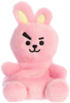 Aurora Lovable Bt21 Palm Pals Cooky Stuffed Animal - Collectible Fun - Delightful Cuteness - Pink 5 Inches
