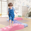 Stepping Stones For Kids Balance Beam 8Pcs Toddler Stepping Stones Non-Slip Plastic Balance Stepping Stones Sensory Toys For Tod
