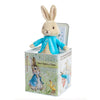 KIDS PREFERRED Beatrix Potter Peter Rabbit Jack-in-The-Box, Multi-colored, Tin, Model 24106, Standard Size