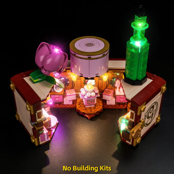 Brickbling Led Lighting Kit Compatible With Lego Wicked Glinda & Elphaba'S Dormitory, Creative Light Compatible With Lego 75683-