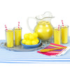 Sophia'S 18' Doll 12 Pc. Lemonade Stand Set With Doll-Sized Pitcher, Table Runner And Service For Four
