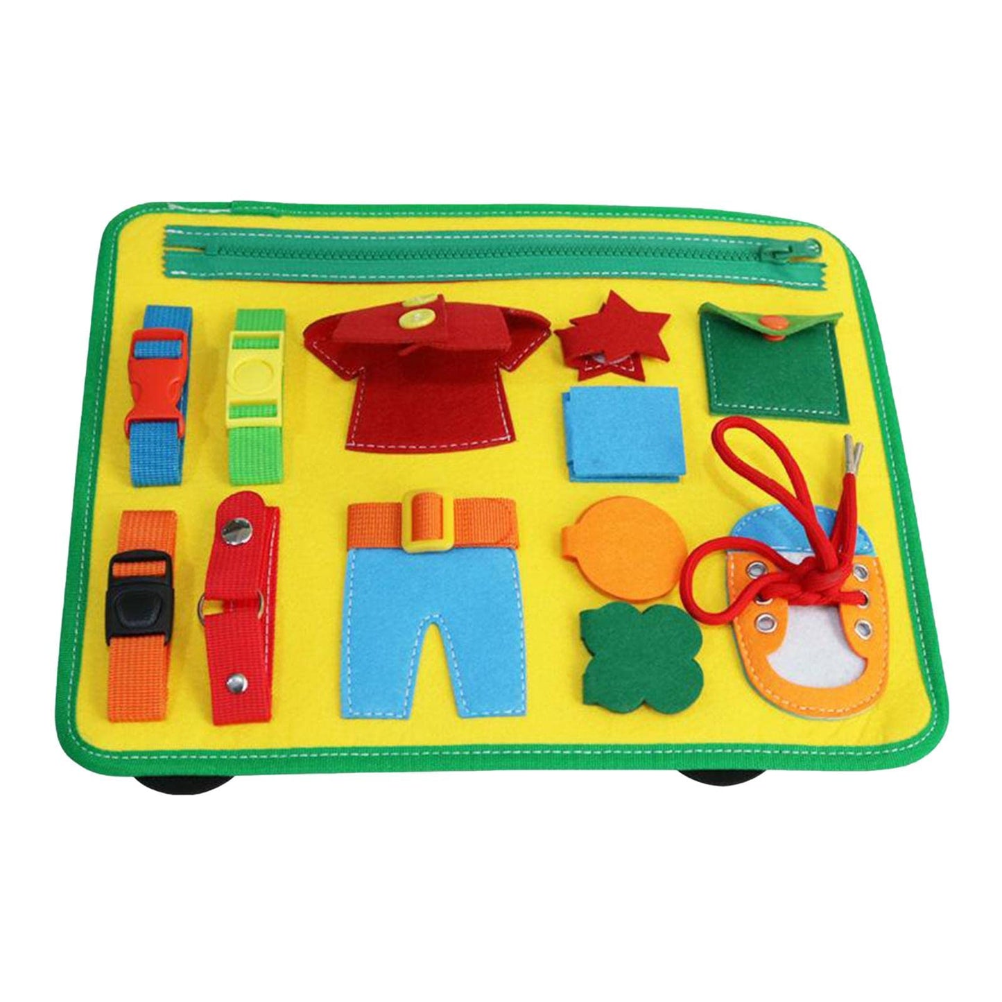 Calandis Montessori Busy Board Sensory Toys Activities Fine Motor Skills Travel Toy | Developmental Baby Toys | Toys For Baby