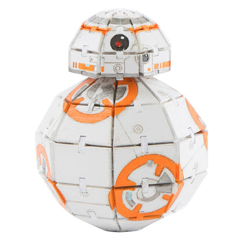 Star Wars R2-D2 3D Wood Puzzle & Model Figure Kit (81 Pcs) - Build & Paint Your Own 3-D Movie Replica R2D2 Droid Toy, No Glue Required - Easter Basket Gift For Kids, Teens, Adults 12+