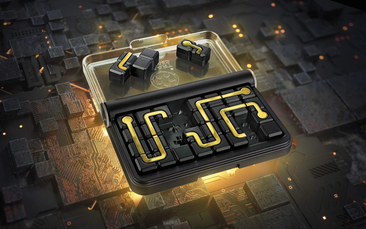 Smartgames Iq Circuit Portable Travel Game With 120 Challenges For Ages 8-Adult