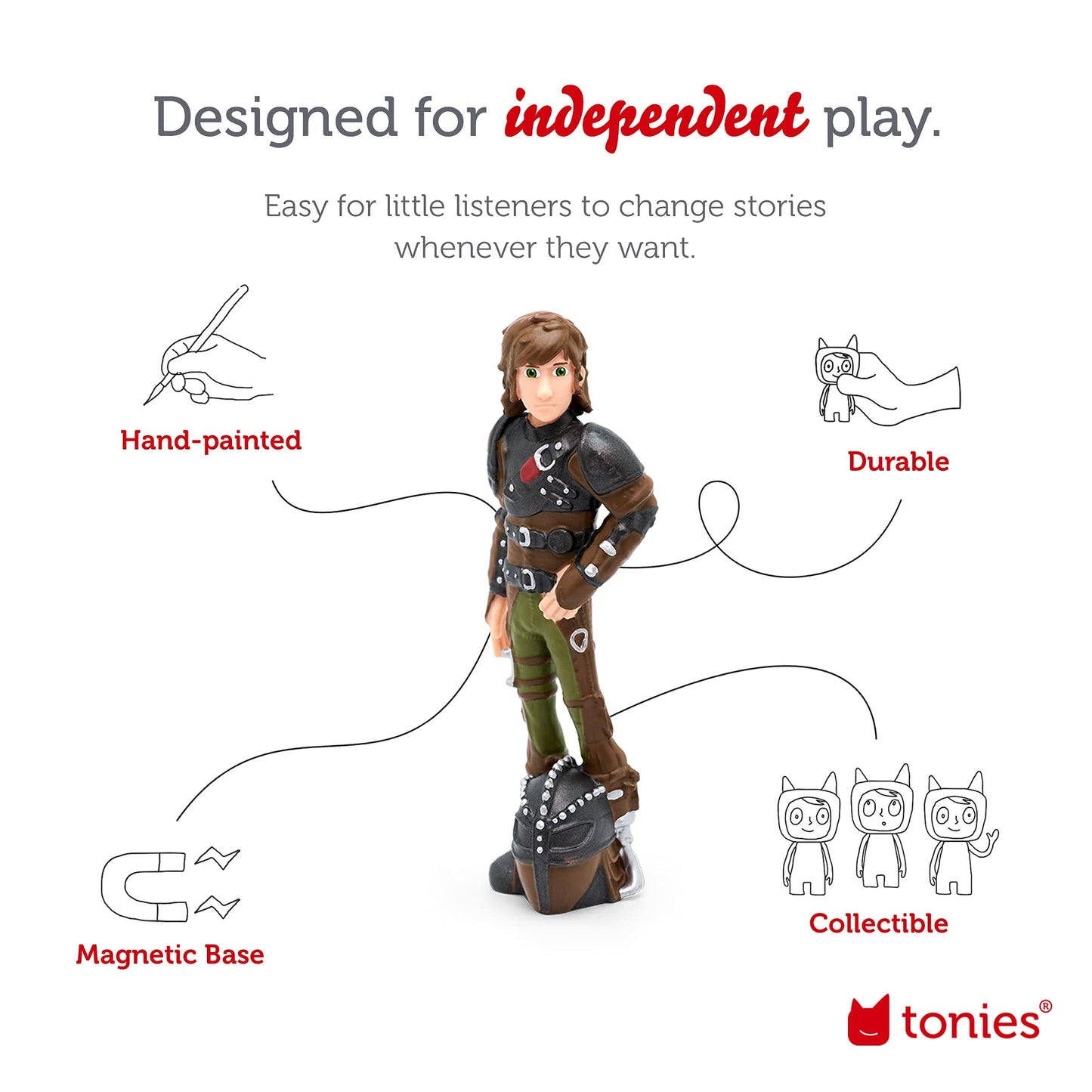 Tonies Hiccup Audio Toy Figurine From How To Train Your Dragon