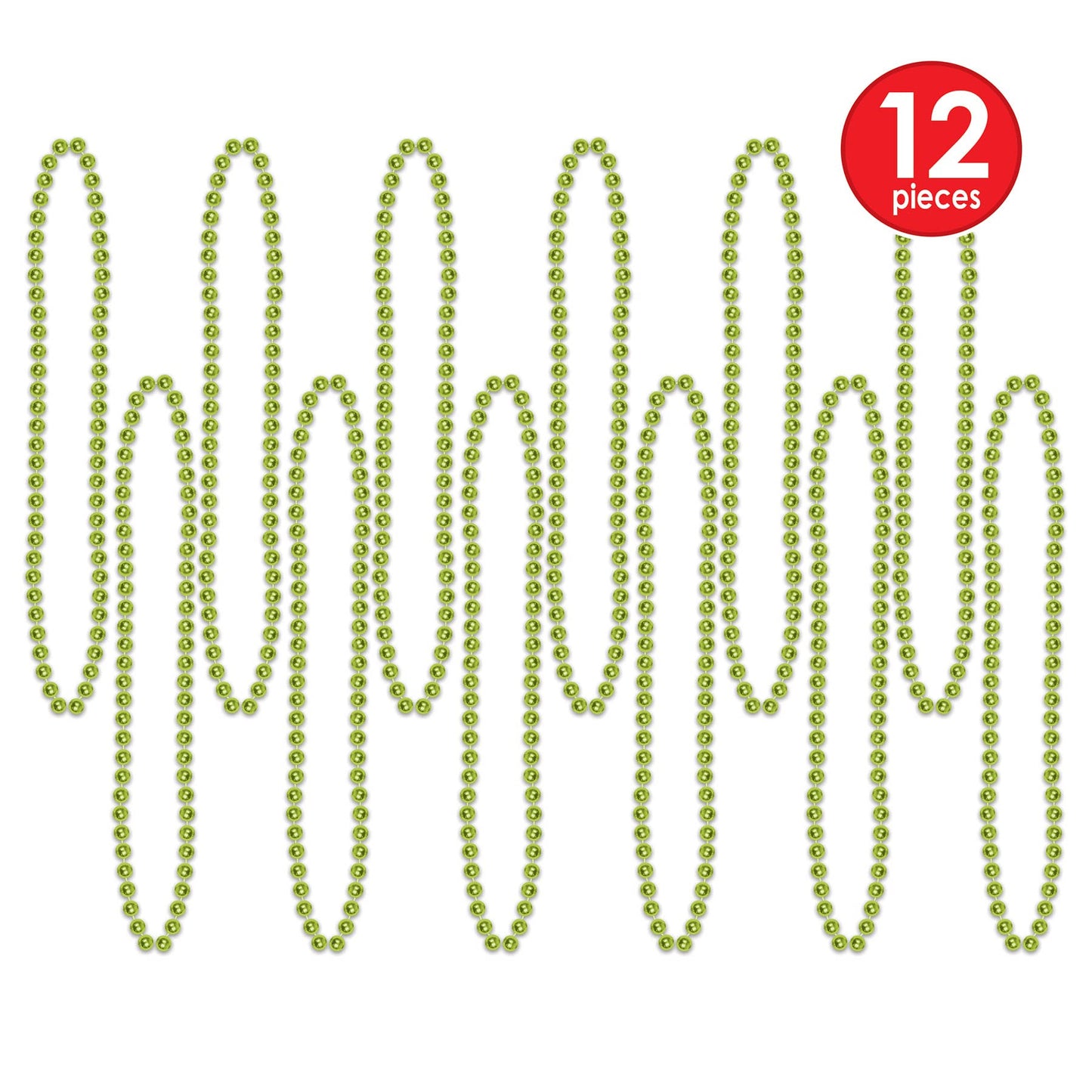 Light Green Party Beads