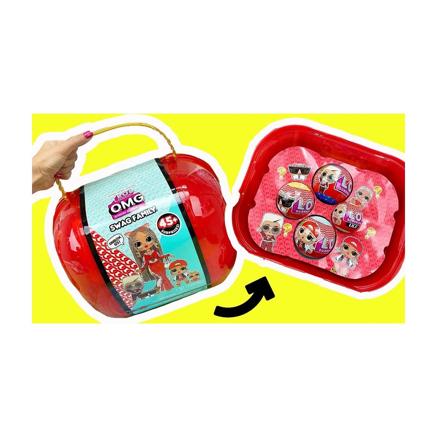 L.O.L. Surprise! Exclusive O.M.G. Swag Family – Limited Edition Fashion Doll, Dolls And Pet With 45+ Surprises
