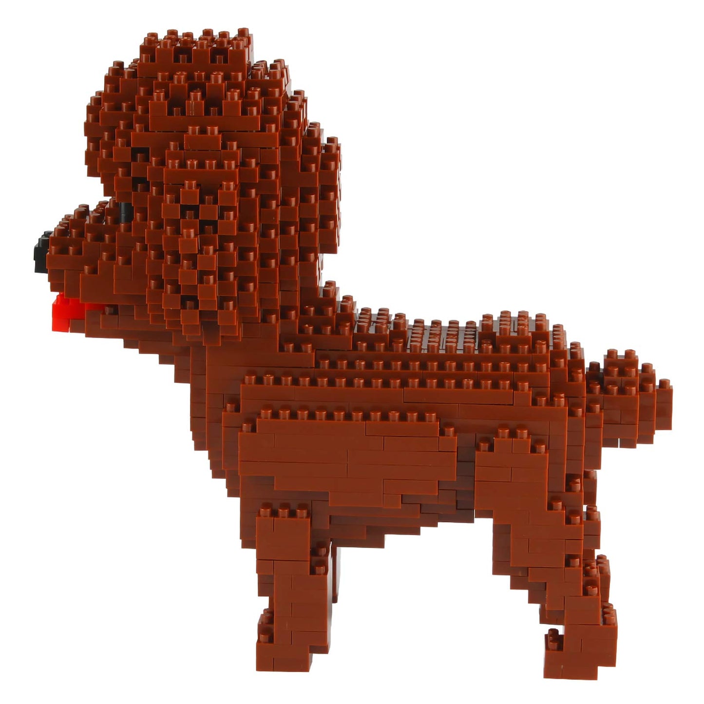 Larcele Micro Dog Building Blocks Set Mini Pet Building Toy Bricks,950 Pieces Kljm-02 (Poodle)