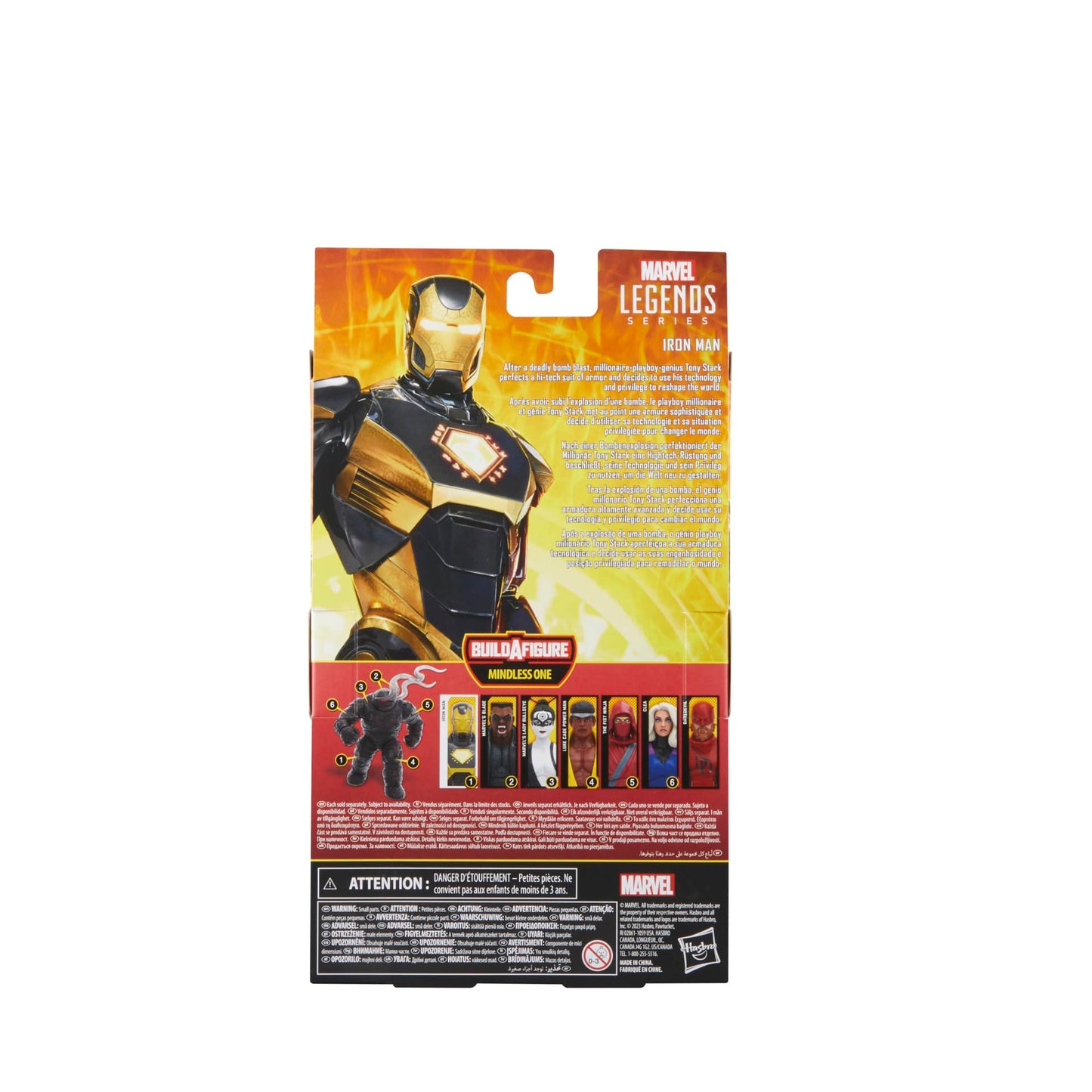 Marvel Legends Series Gamerverse Iron Man, Midnight Suns Collectible 6-Inch Action Figures