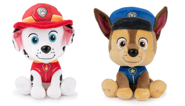 Bundle Of 7 Paw Patrol 6-Inch Plush Characters: Chase, Marshall, Skye, Everest, Rubble, Zuma And Rocky, Multi-Colored