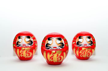 Daruma Doll Paper-Mache 3.75' Tall