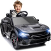 Segmart 12V Kids Ride On Car Licensed Dodge Charger Electric Car For Kids With Remote Control, 3 Speed Kids Electric Vehicles Wi