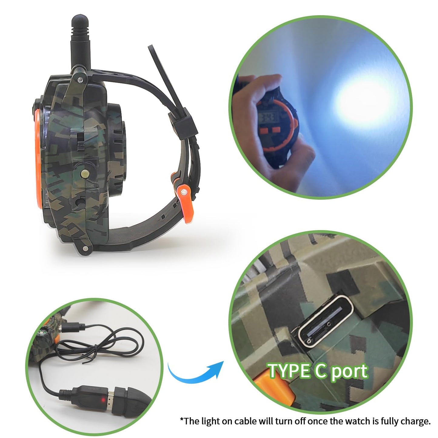 Surper Rechargeable Walkie Talkies For Kids Radio Walky Talky With Flashlight Children Outdoor Game Interphone Gifts For Boy And