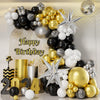 Aobkdeco 151Pcs Christmas Balloon Garland Arch Kit With Red White Golden Dark Green Balloons Candy Foil Balloons Candy Cane Ball