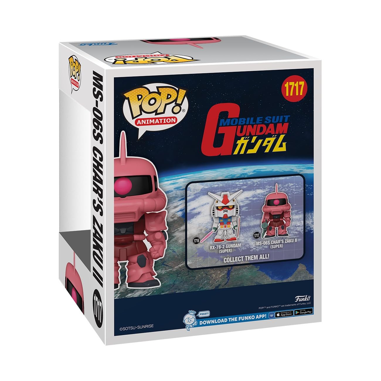 Funko Pop! Super: Mobile Suit Gundam - Ms-06S Char'S Zaku Ii