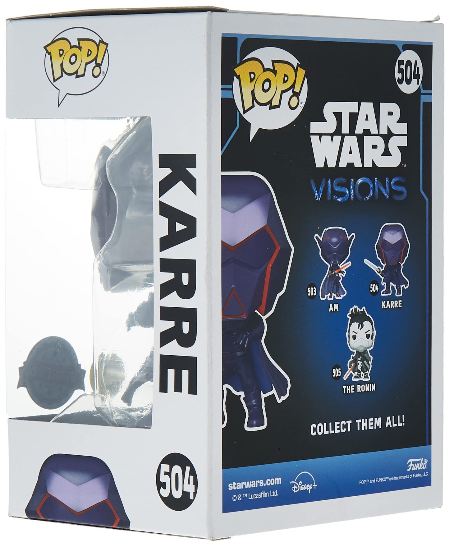 Pop! Star Wars: Visions 504 - Karre Glow In The Dark Special Edition