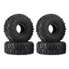 Super Large Soft Sticky 1.0 Crawler Tires 68 * 26Mm For 1/18 1/24 Rc Crawler Car Axial Scx24 Fms Fcx24 Ax24 Upgrade Wheel, Comes