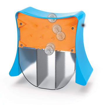 Learning Resources Wise Owl Teaching Bank - 4 Pieces, Ages 3+ Toddler Learning Toys, Play Money Toy For Kids, Save Spend Give Bank