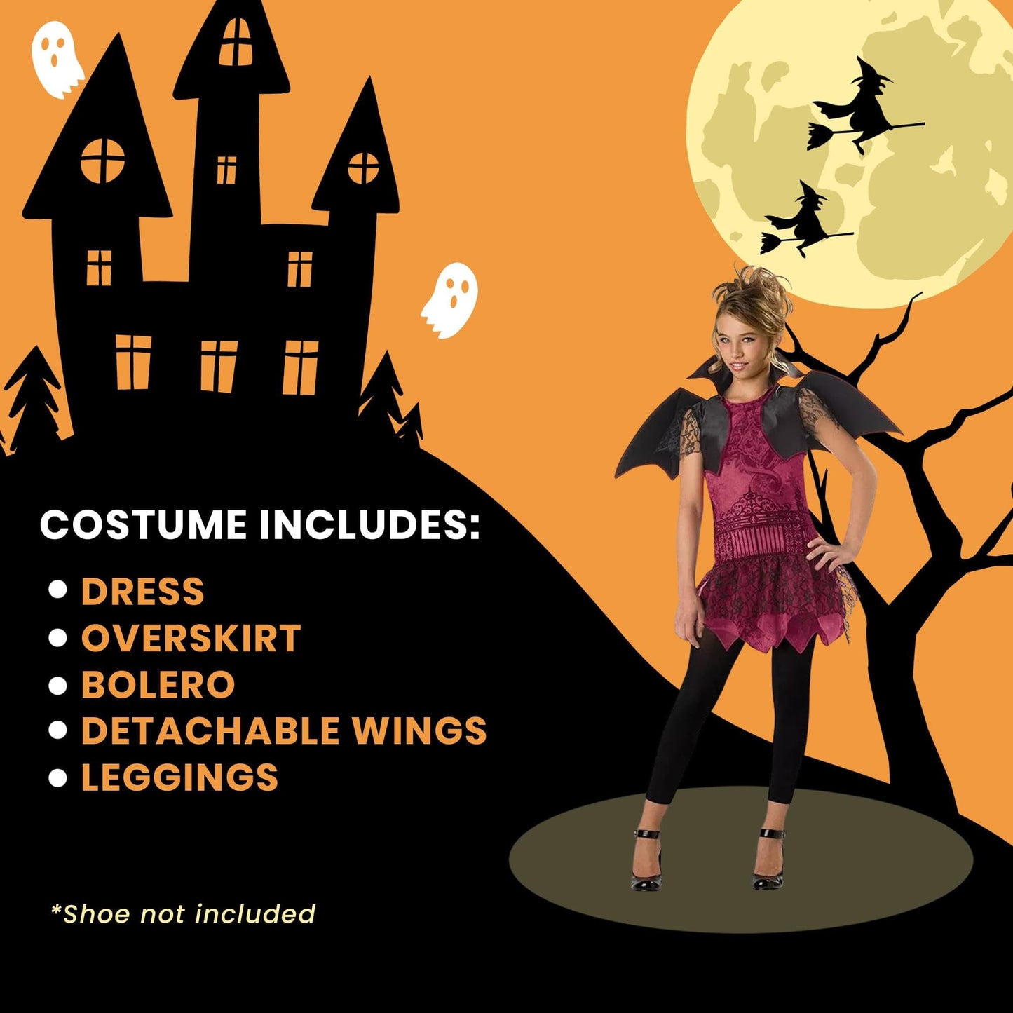 Twilight Trickster Costume - Medium