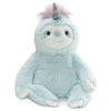 Gund Dazzle Slothicorn Plush Toy, Sloth Unicorn Stuffed Animal For Ages 1 And Up, Blue/Rainbow, 9