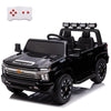 Postack Kids Ride On Car 24V Chevrolet Official License With 2 Seats Truck Side By Side 4 Powerful Batteried Wheel Truck With Re