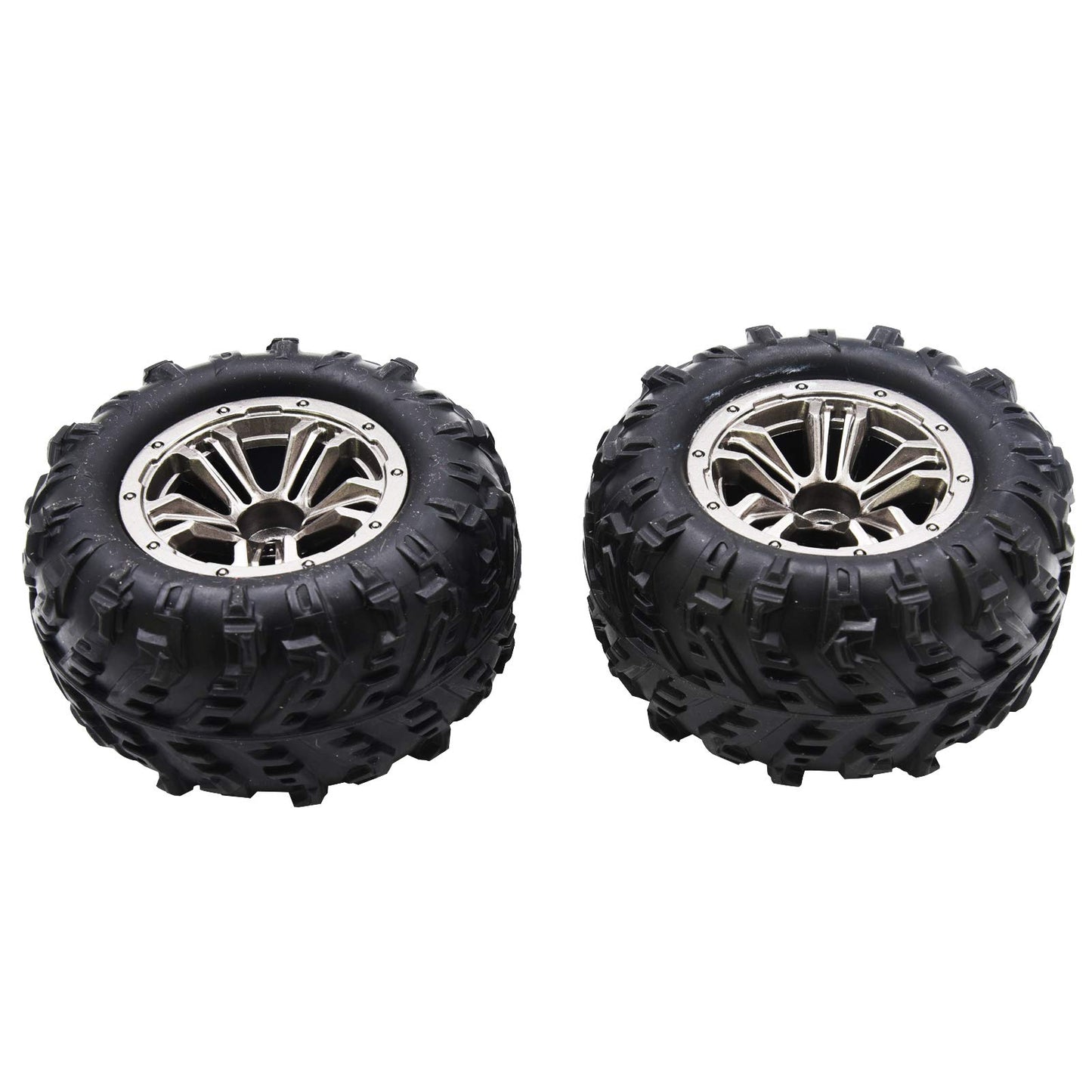 Blomiky 35-ZJ02 2 Pack Wheel Tire for Blomiky Q903 Q902 Q901 9130 9135 9136 9137 RC Truck Q903 Tire