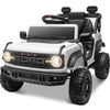 Seizeen Ford Bronco Raptor Electric Car for Kids, 12V Ride On, White, Remote Control, Bluetooth, LED Lights, Large, Ages 3-6