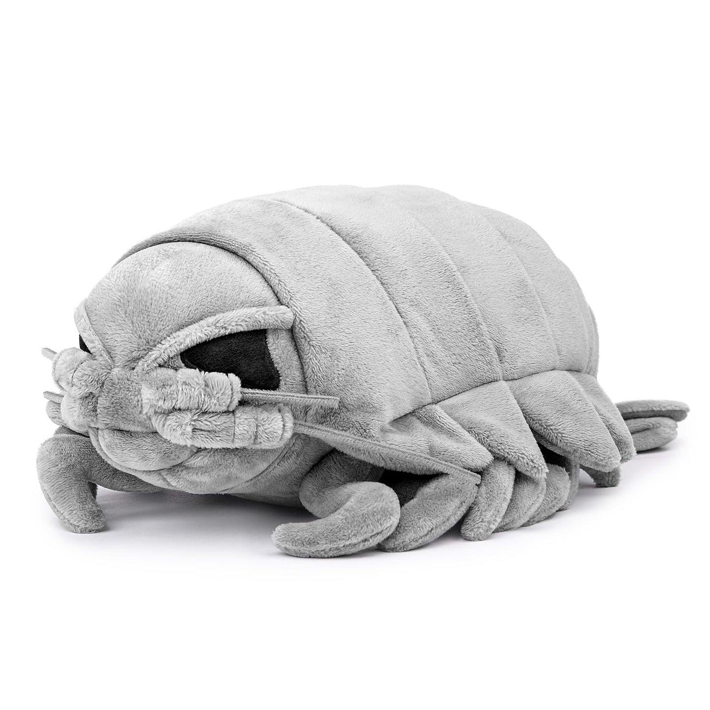 Frankiezhou Realistic Giant Isopod Plush,Stuffed Animal-Grey 12',Isopod Toy, Arthropods Stuffed Animal,Soft And Durable, Deep-Sea Animals,Girl Toys,Gifts For Kids,Weird Plush