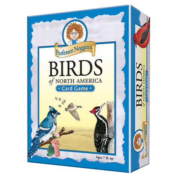 Professor Noggin'S Birds Of North America - Educational Trivia Card Game For Kids - 180 Questions - Ages 7+