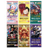 TraderzTCG One Piece Cards Pack Bundle - 6 Pack Cardboard Collection for Trading Card Enthusiasts and Anime Fans