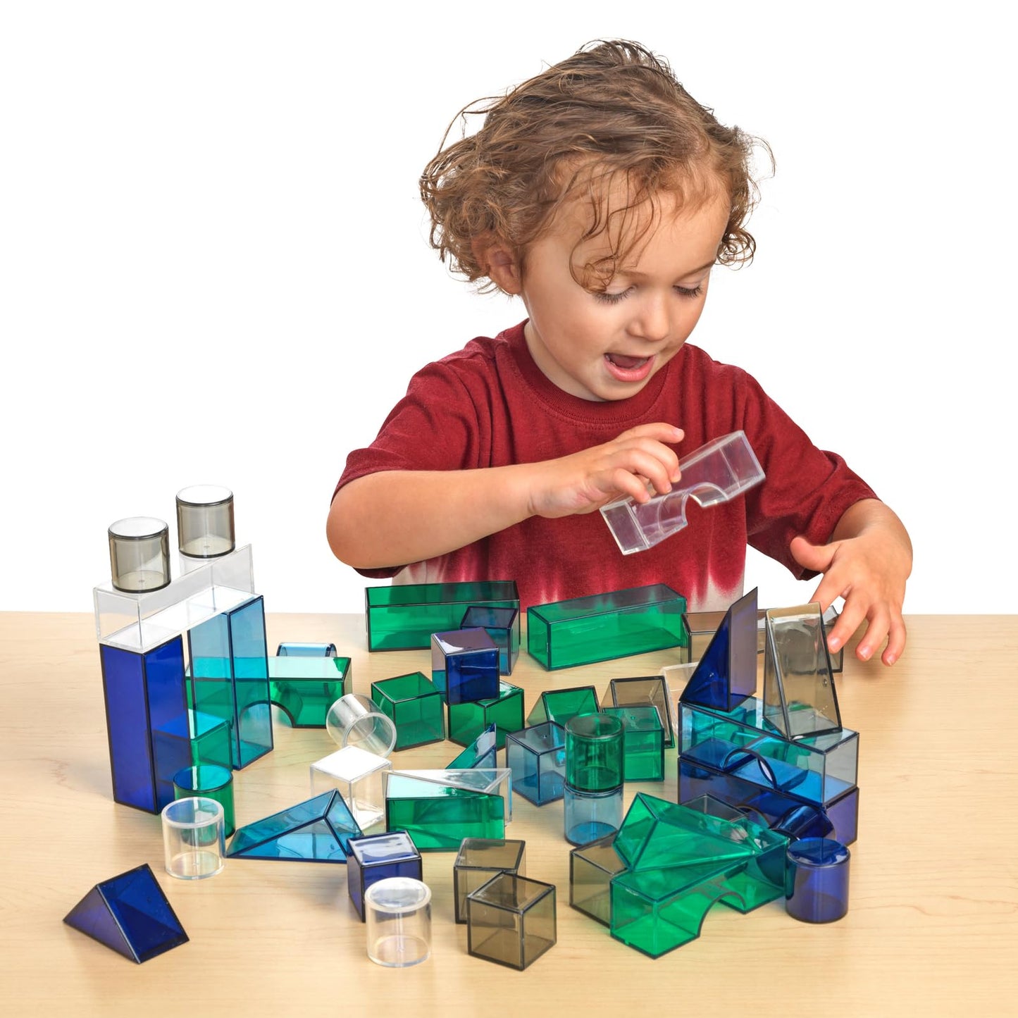 Excellerations Calming Light Blocks - 50 Pieces