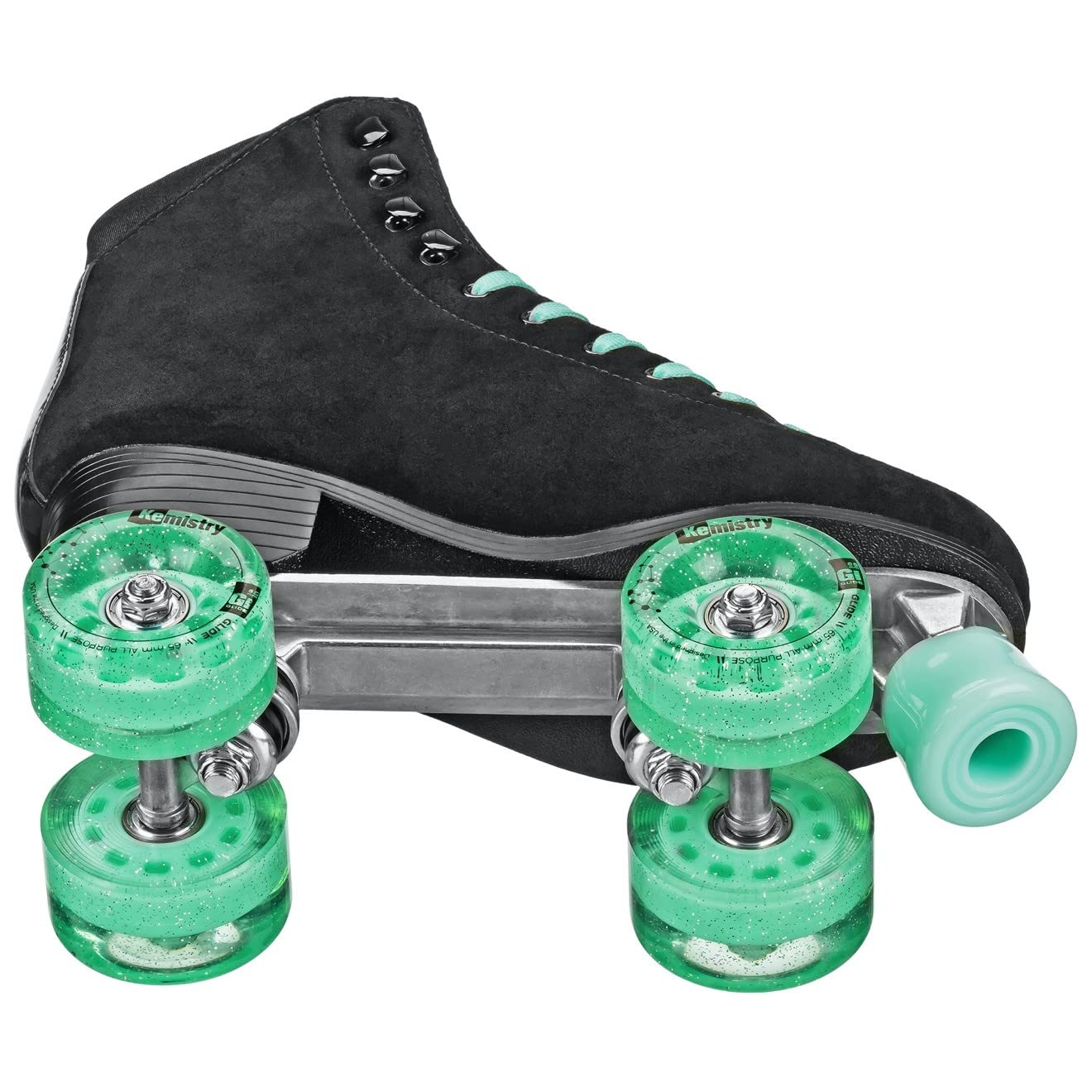 Roller Derby advanced Driftr Roller Skates (5 Black/Mint)