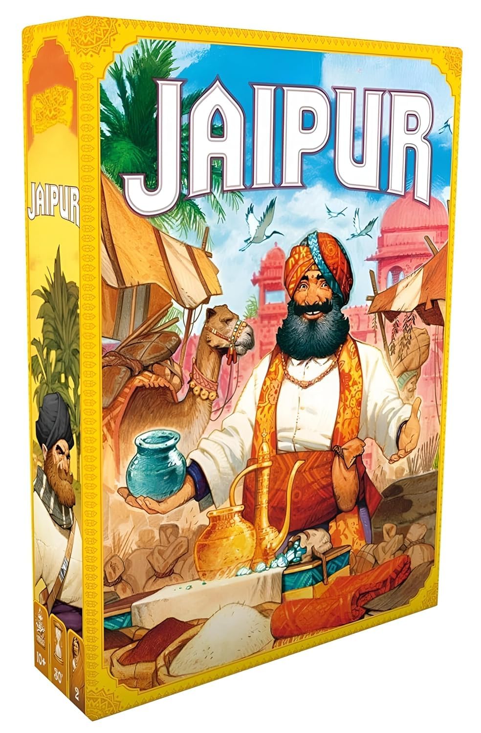 Awestuffs Family Board Games For Adults And Kids - Ages 15 And Up, (Jaipur) - Buy, Sell & Win In The Colorful Bazaars Of Rajasth