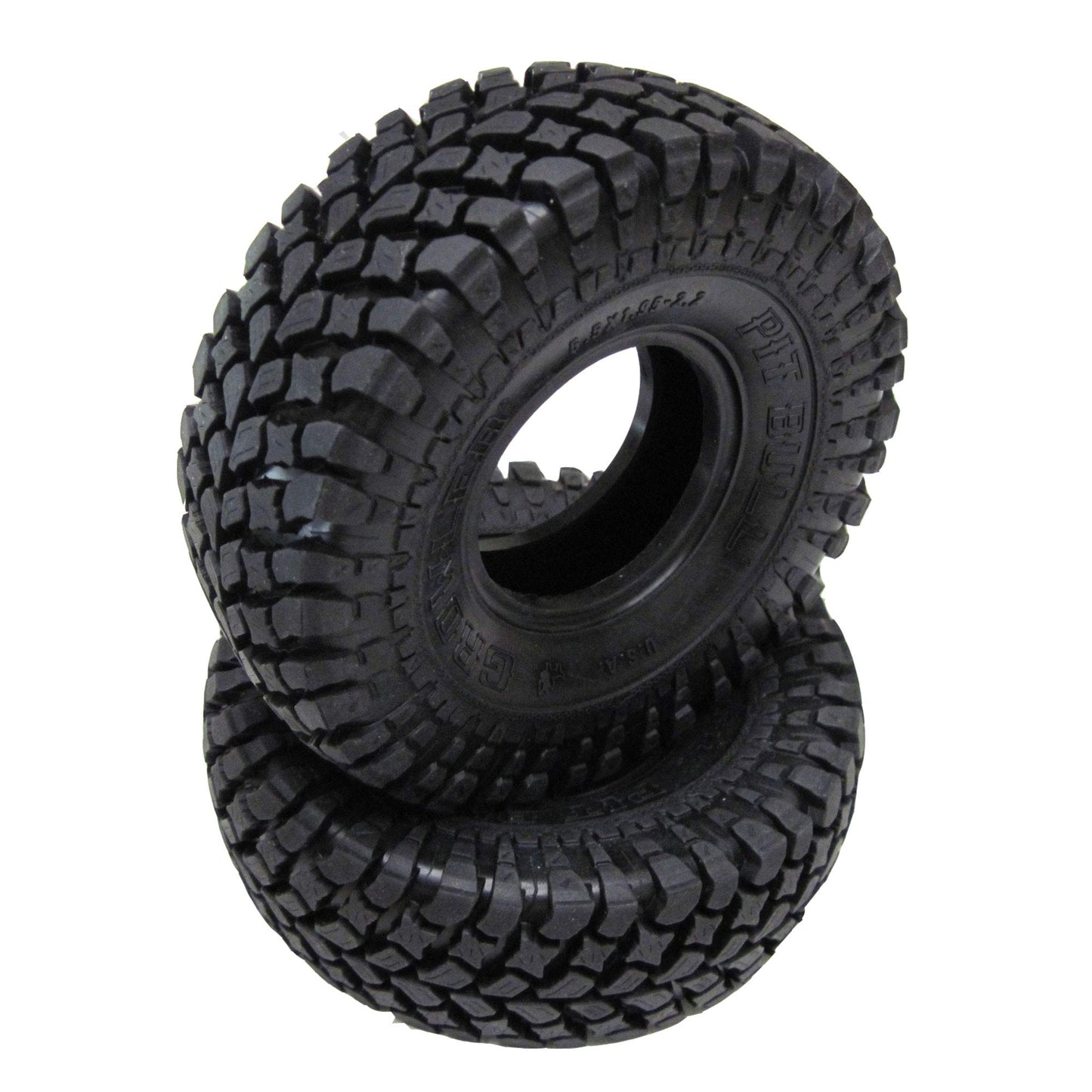 Pit Bull Rc Pb9008Nk 2.2 Growler At/Extra Scale Tires With Pap Rubber Technology