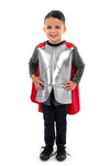 Little Adventures Royal Knight Hooded Cape and Costume - Machine Washable Child Pretend Play and Party Costume (SMALL 1-3 YEARS)
