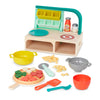 B. toys- Mini Chef - Pizza-n-Pasta Playset- Pretend Play Pizza & Pasta Play Set - Play Food & Role-Play Accessories- Food Toys f
