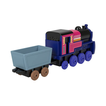 Thomas The Tank Engine Ashima Metal Push Locomotive Die-Cast Train With Crystal Loading And Railway Play Accessories For Kids Toy 3+ Years Hnn20